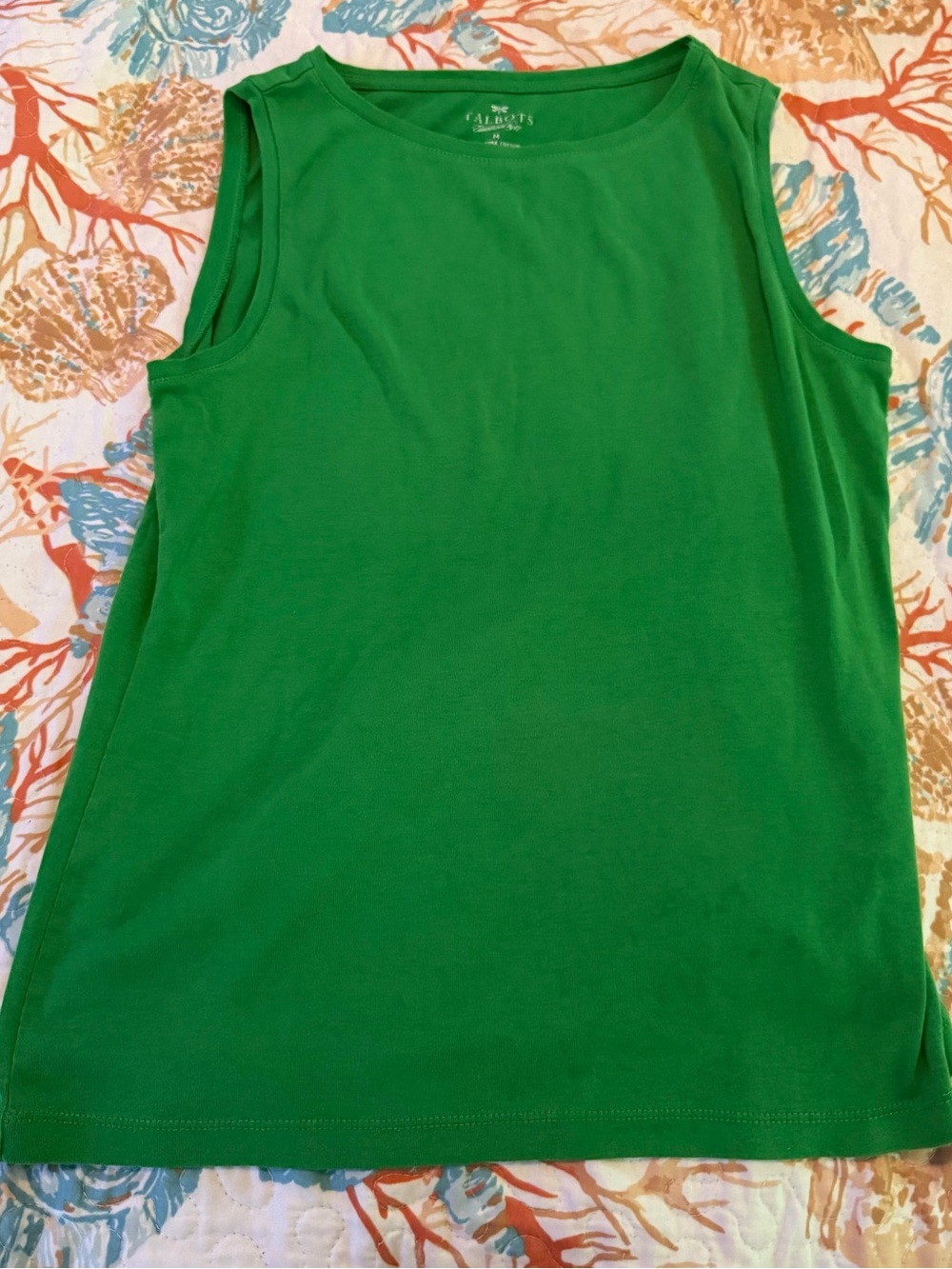 Talbots Sleeveless Cotton Tank